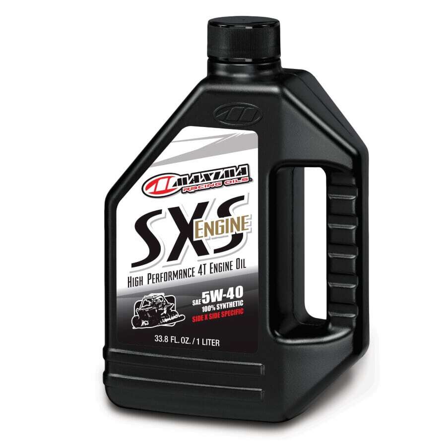 Maxima SXS Synthetic Oil 5W-40 for 4-Stroke Engines, 1 Liter