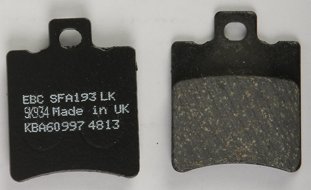 EBC Brake Pads SFA193 Organic for Aprilia Scarabeo 100, Yamaha CW50 Zuma II, and More