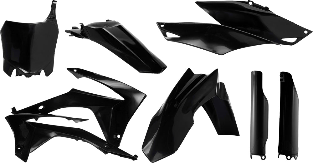 ACERBIS Full Plastic Kit for Honda CRF450R and CRF250R (2013-2017) - Black