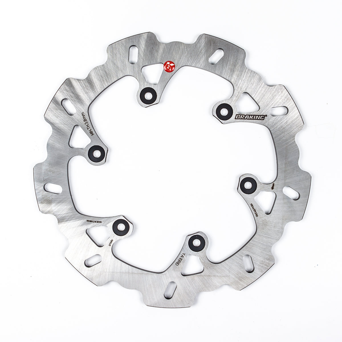 BRAKING Rear Wave/Contour Brake Rotor for Yamaha Offroad Models - Part YA10RID