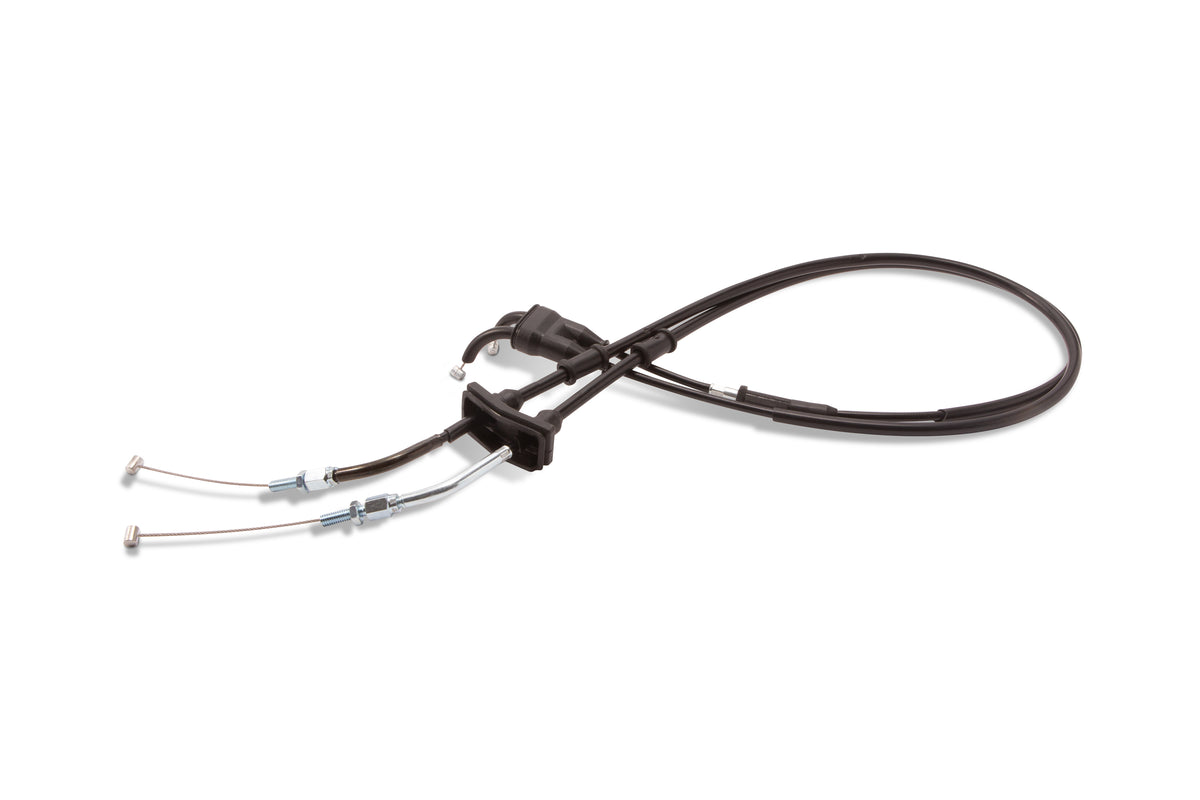 MOTION PRO Black Vinyl Throttle Push Pull Cable Set for Yamaha Offroad Models