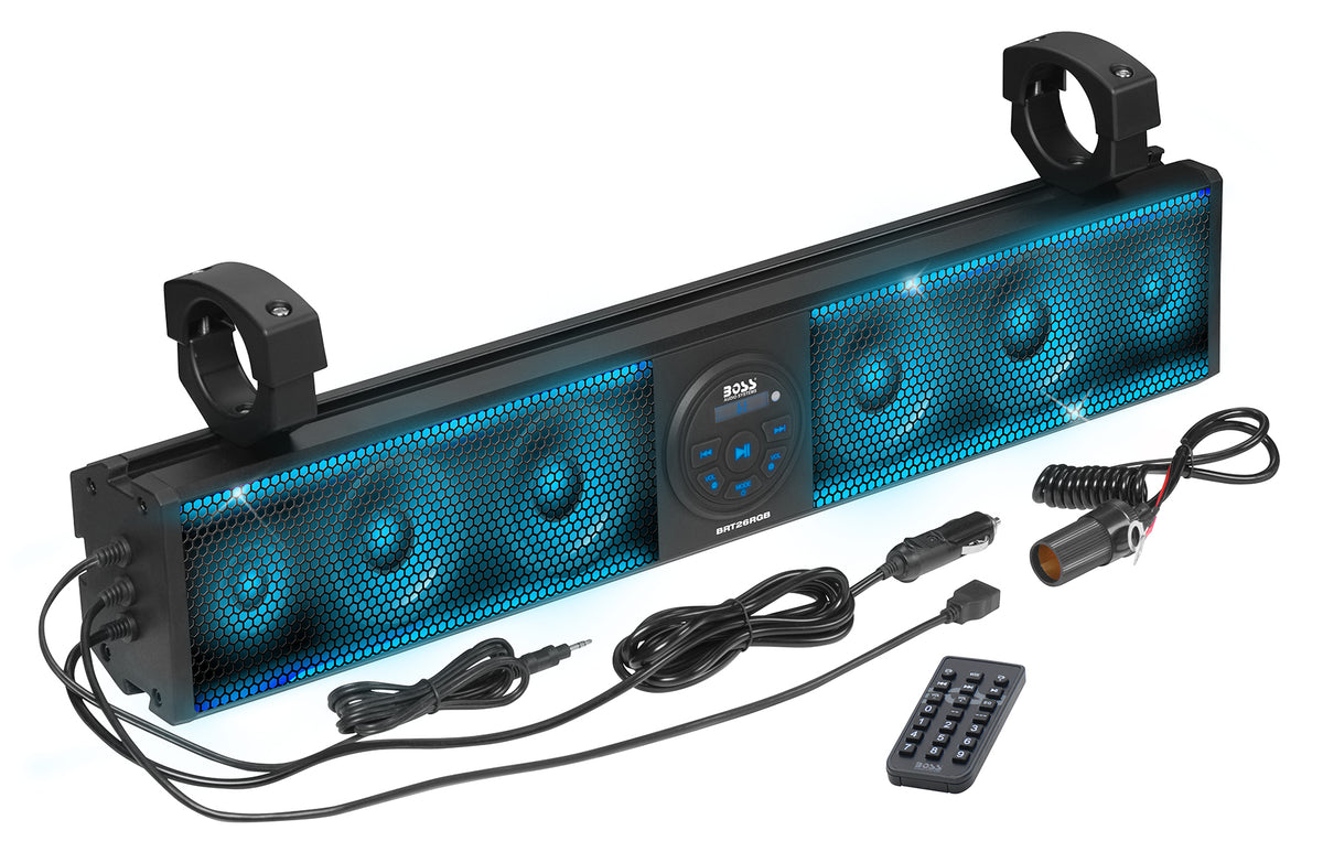 BOSS AUDIO 26" Riot Sound Bar with RGB Lighting for ATV/UTV