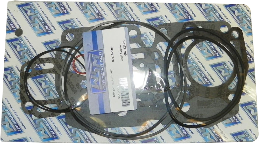WSM Top End Gasket Kit for Sea-Doo GTX, GTI, GSX 800 Engines - Part #007-624-01