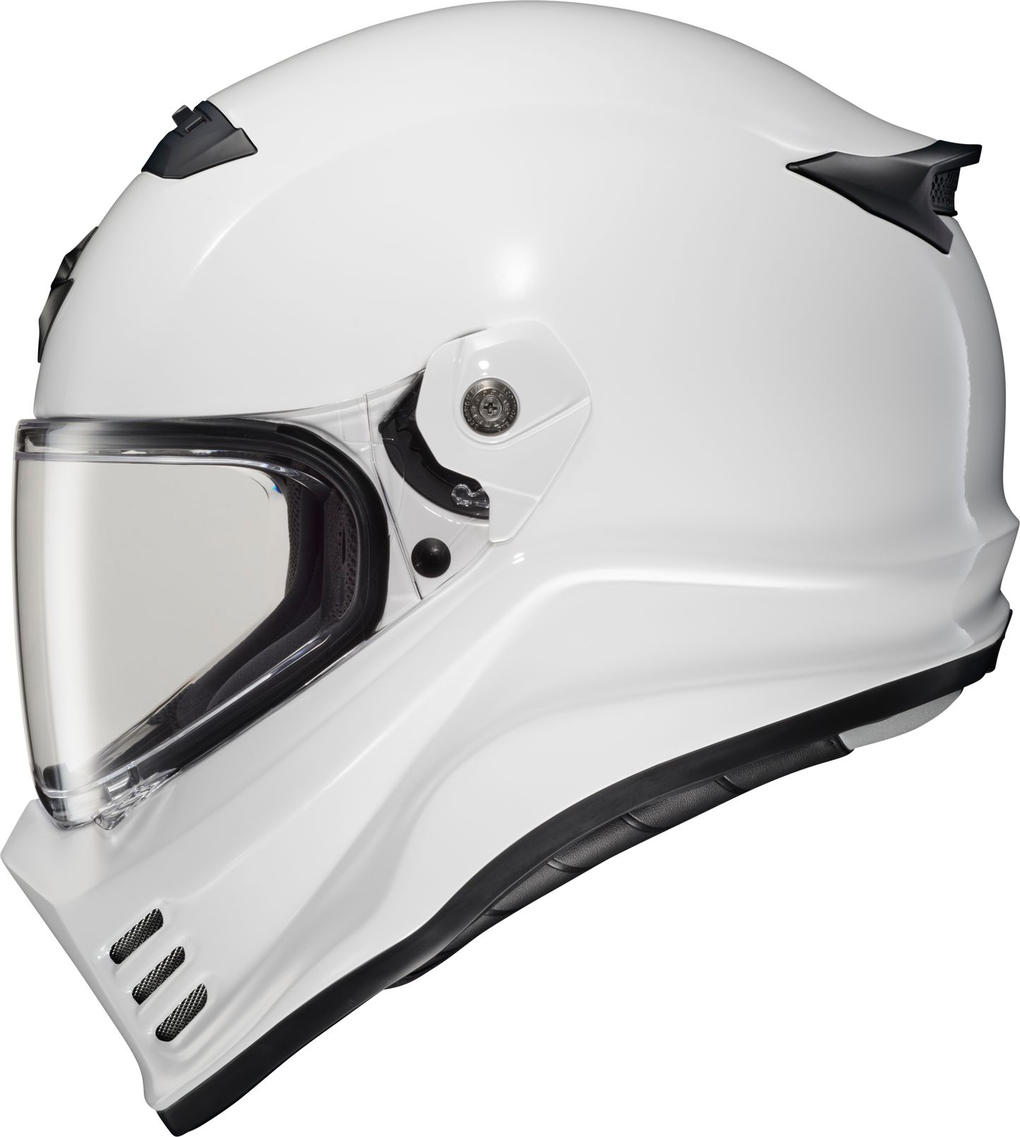 ScorpionEXO Covert FX Full Face Helmet in White, Medium - Street Motorcycle Safety Gear