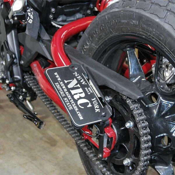 New Rage Cycles Fender Eliminator Kit for Indian FTR 1200 – Custom Side Mount License Plate Holder
