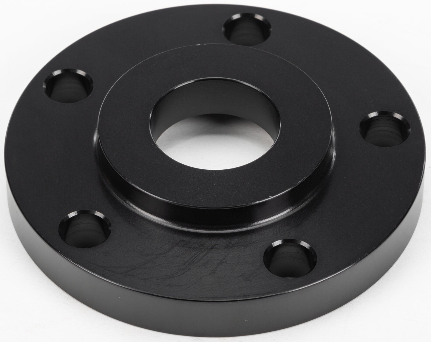 HardDrive Aluminum Pulley Spacer 1/2 inch Black for Harley Davidson V-Twin Models