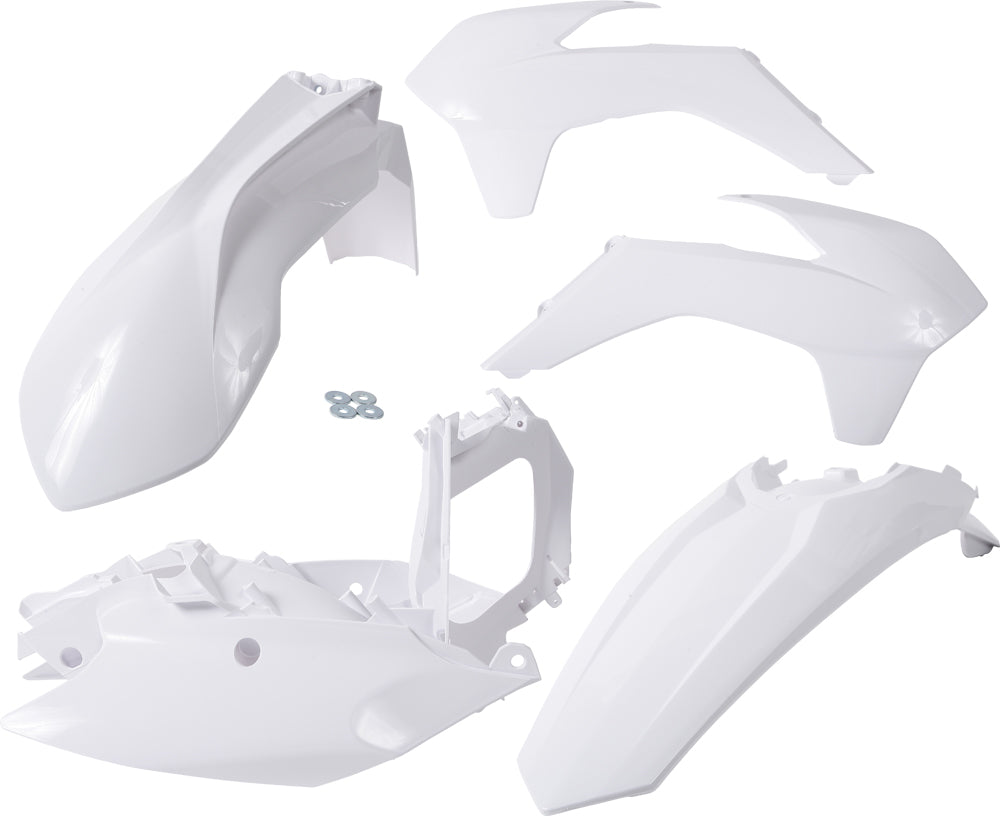 ACERBIS Plastic Kit for KTM 350 XC-F, 150 XC, 350 SX-F, 250 SX - White
