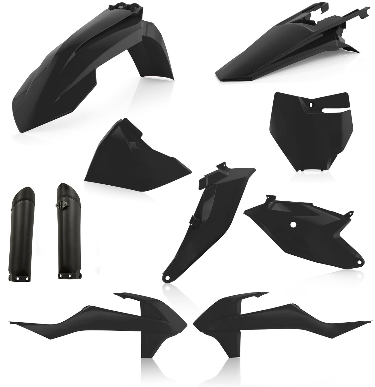 ACERBIS Full Plastic Kit for KTM 85 SX (2018-2024), Black