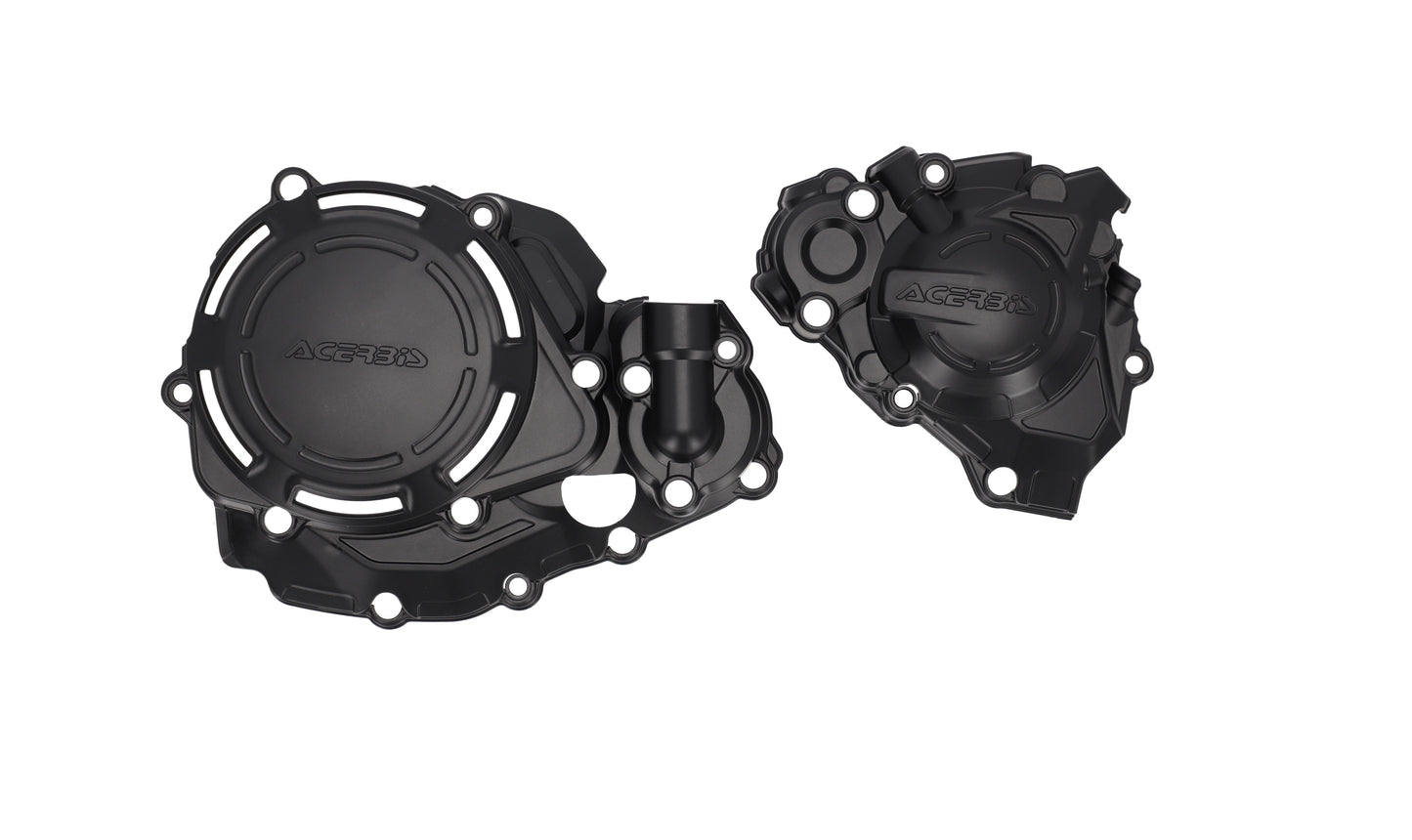 ACERBIS X Power Kit Honda CRF450 Series Black Clutch and Ignition Cover Guards