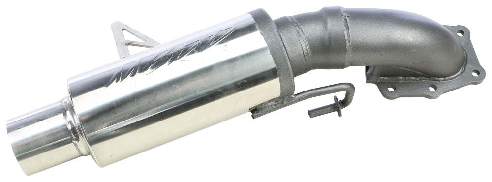 MBRP Performance Exhaust Race Silencer for Snowmobile - Fits 2017 Arctic Cat ZR 9000 Thundercat and Yamaha Sidewinder Models
