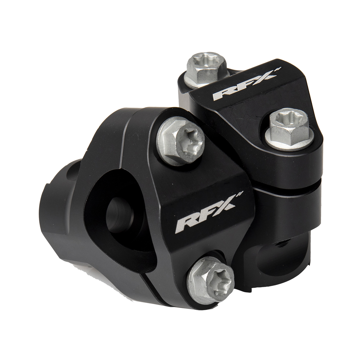RFX Handlebar Mount Kit 1 1/8 inch Black for KTM, Husqvarna, GasGas Bikes – Part FXHM 50228 55BK