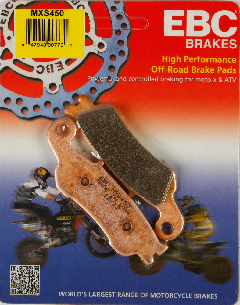 EBC MXS450 Moto X Race Offroad Brake Pads for Yamaha YZ Series