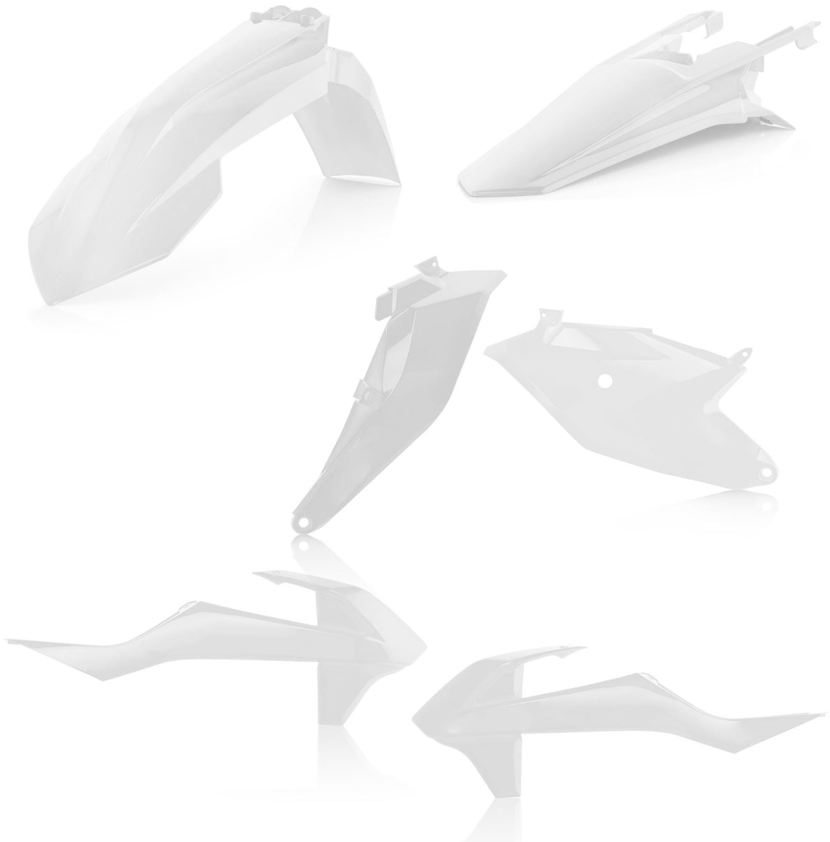 ACERBIS Plastic Body Kit for KTM 85 SX 2018-2024 - White
