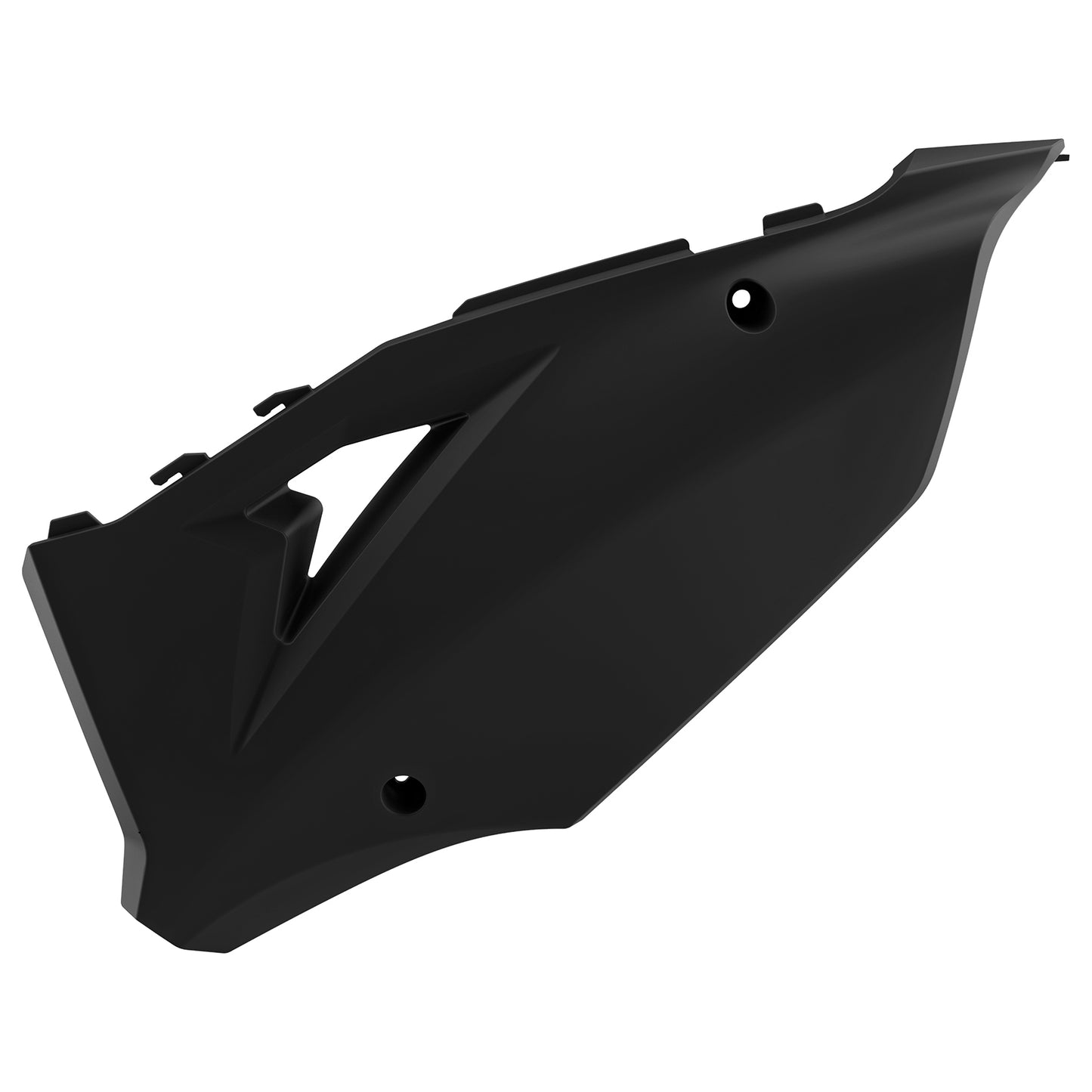 Polisport Black Side Panels Restyling for Kawasaki KX250 and KX125 Models