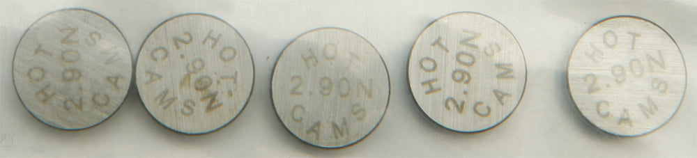 Hot Cams Valve Shims 9.48x2.90mm 5-Pack for Offroad Engines