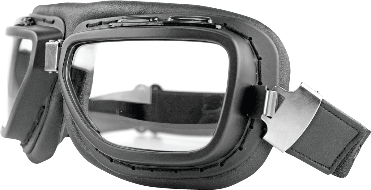 Bobster Pilot Goggles Matte Black with Interchangeable Lenses