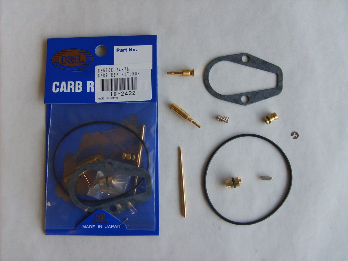 K&L Carburetor Repair Kit for Honda CB550K 1974-1976