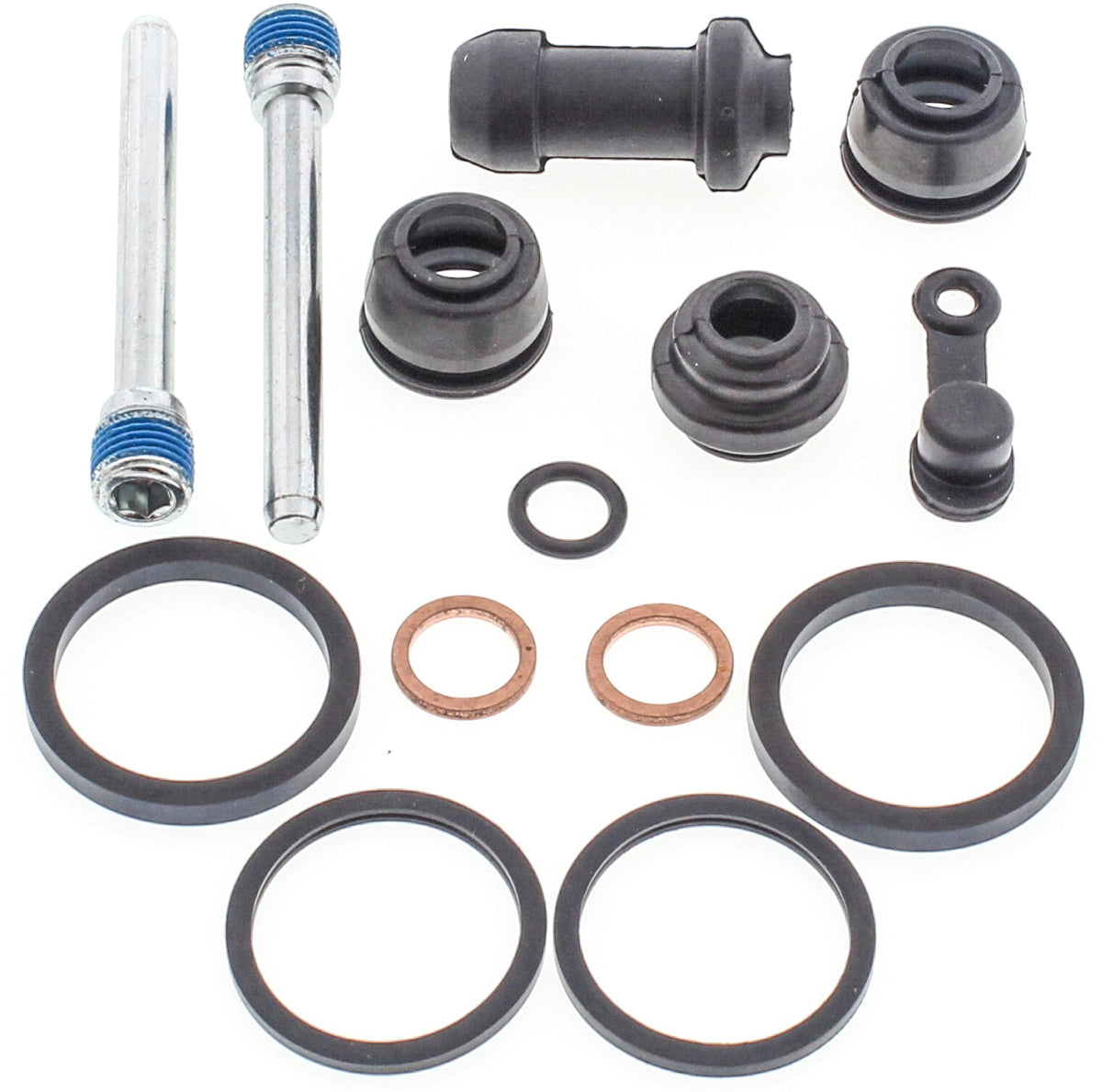 ALL BALLS Caliper Rebuild Kit for Honda TRX250R and Kawasaki KLR650 — Front and Rear Offroad Brake Calipers