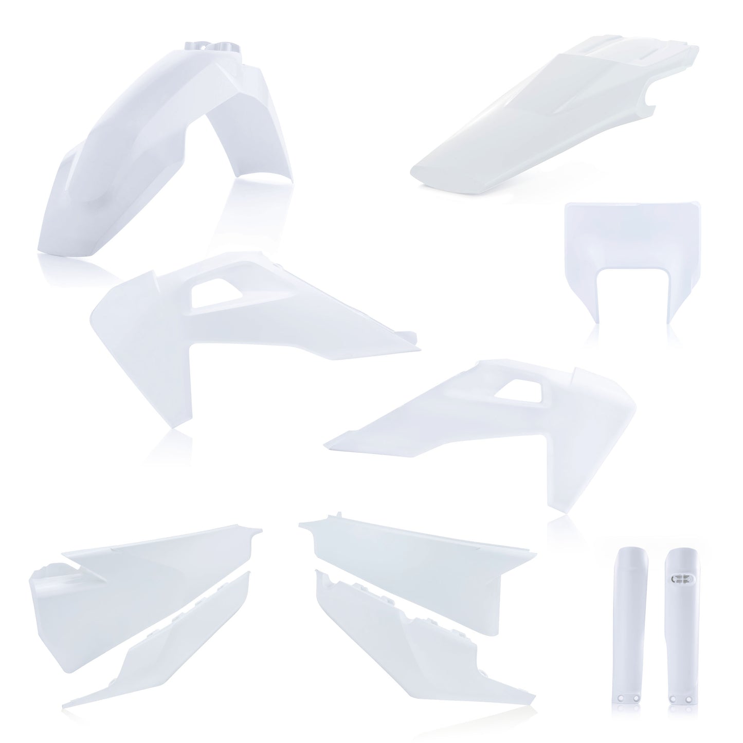 ACERBIS Full Plastic Kit for Husqvarna Offroad Models – White