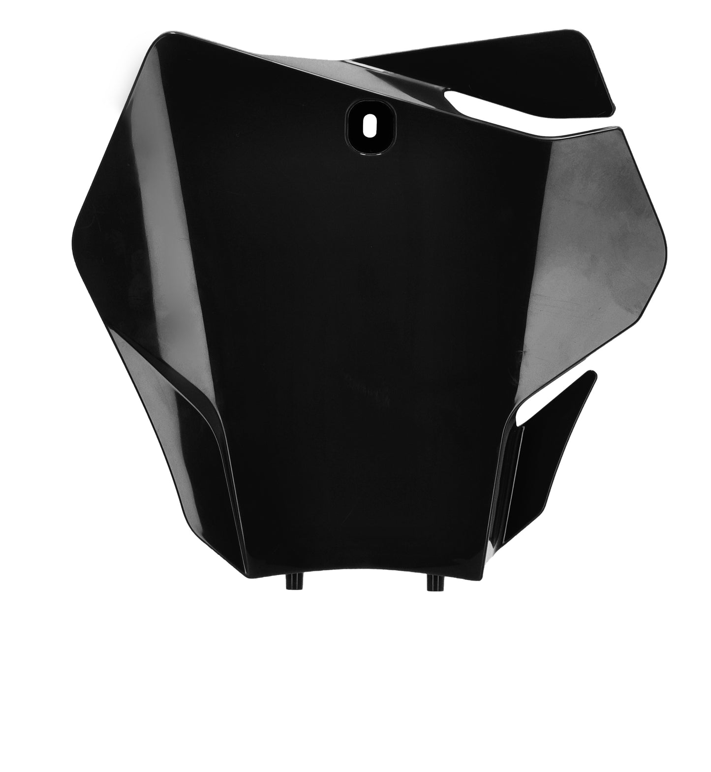 Acerbis Front Number Plate for Gas/Gas and KTM Offroad Models in Black