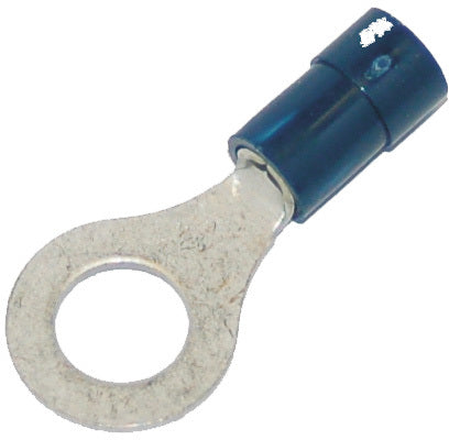 NAMZ Custom Cycle PVC Ring Terminal - 0.25 inch, Pack of 25