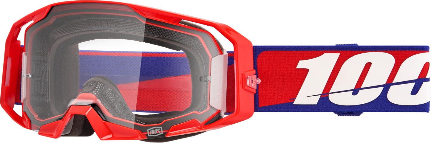 100 Percent Armatic Goggle with Clear Lens – Advanced MX Offroad Eyewear