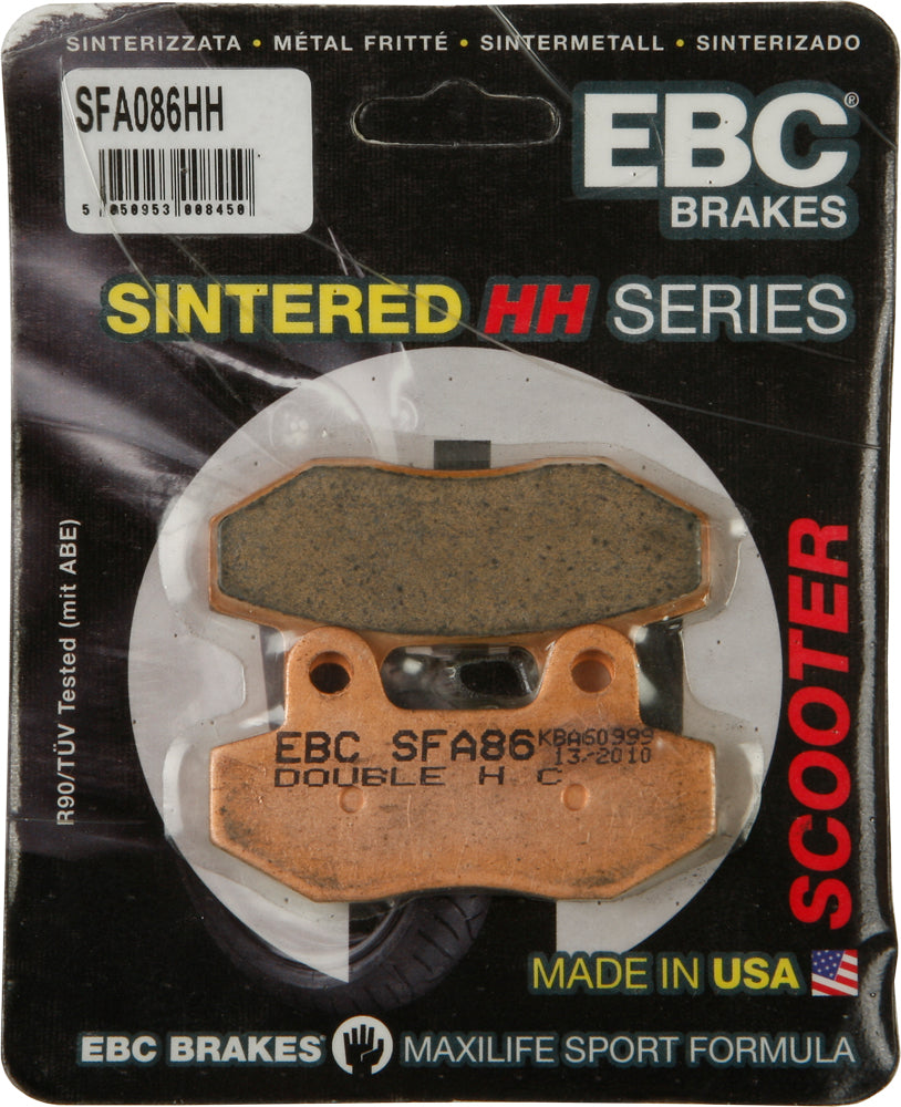 EBC Double-H Sintered Superbike Brake Pads for Scooter - Part SFA86HH