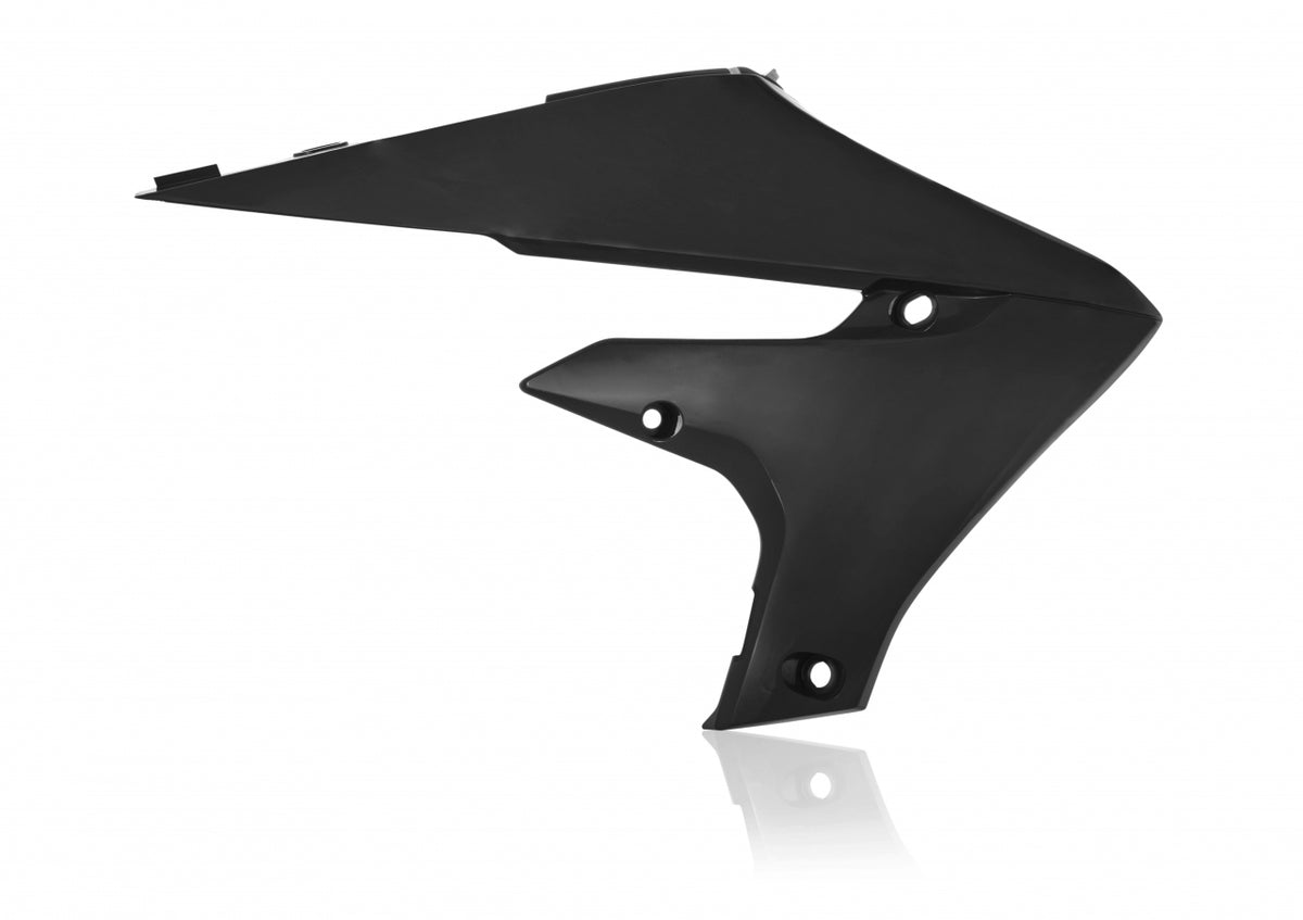 ACERBIS Radiator Shrouds for Yamaha YZ Series – Black, OEM Fit, Front Offroad Body Part