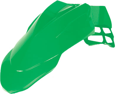 ACERBIS Super Front Fender Green for Dirt Track DTX Bikes and Offroad Use