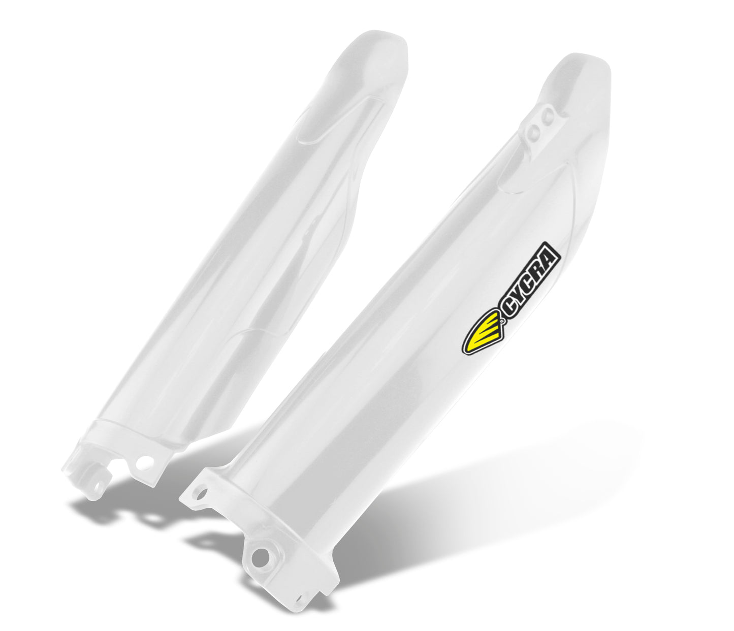 CYCRA Offroad Fork Guards in White - Part 1CYC-6909-42