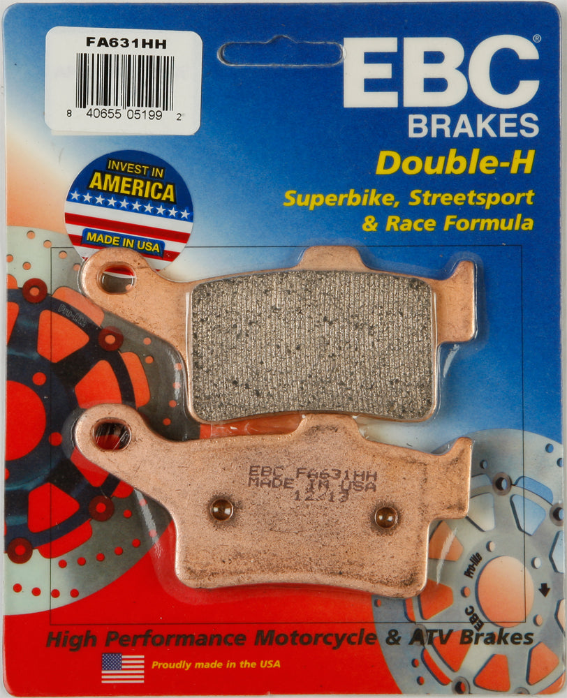EBC Fa631hh Double H Sintered Brake Pads for Can-Am Spyder (2013-2016)