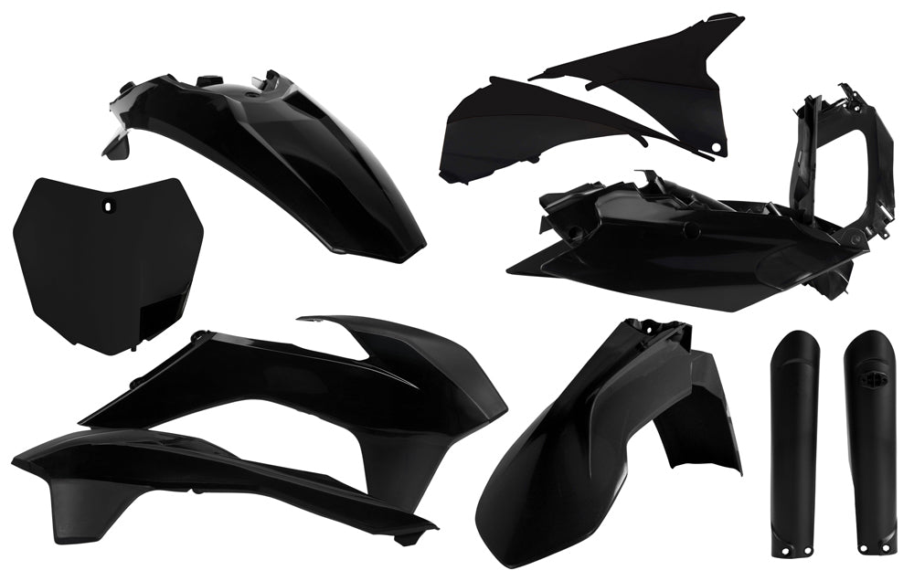 ACERBIS Full Plastic Kit Black for KTM 250 SX & XC (2015-2016)