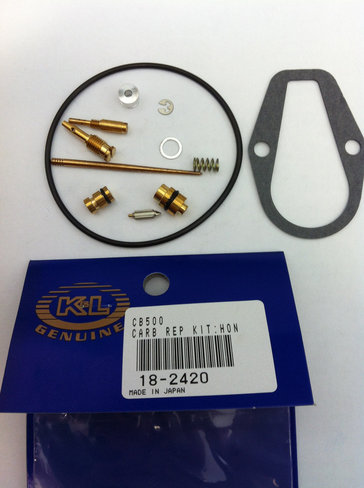 K&L Carburetor Repair Kit for Honda CB500 (1971-1973) – OEM Rebuild Components