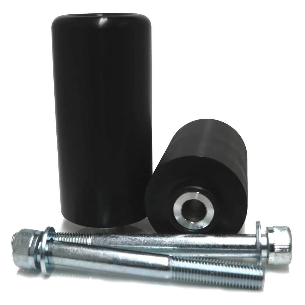 Shogun Motorsports Black Frame Sliders for Suzuki SV650 (1999-2002) – Premium Motorcycle Body Guards with One-Year Free Replacement Program