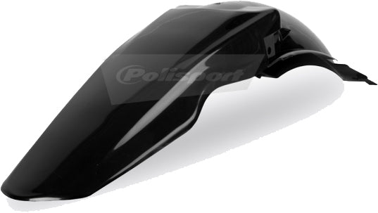 Polisport Rear Fender for Suzuki RM Series – Durable Gloss Polypropylene, Black