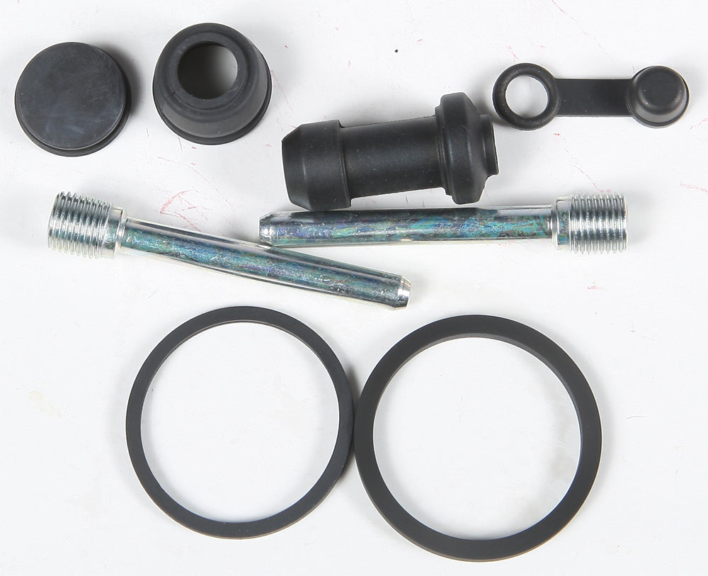 SHINDY Front Caliper Kit for Yamaha YFM250B Big Bear & YFM450FG Grizzly 4WD – Brake Rebuild Kit with Rubber Components and Pad Hanger Pins