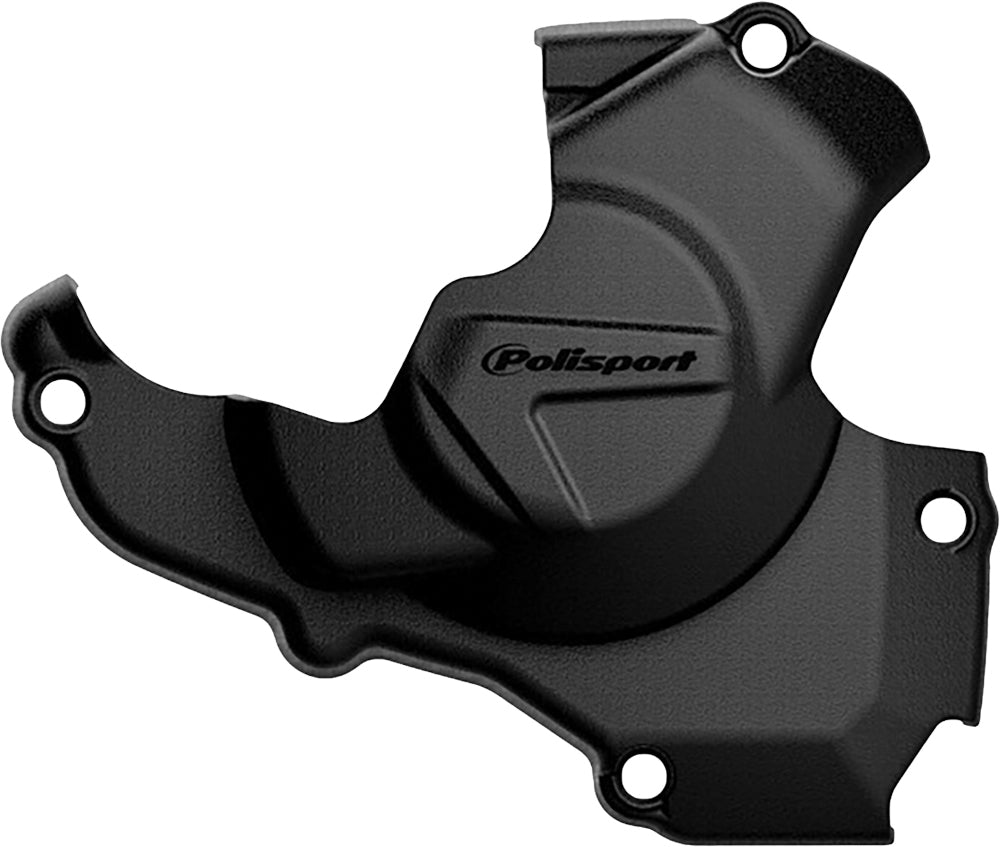 POLISPORT Ignition Cover Protector for Honda CRF250R 2010-2017 – Impact-Resistant Offroad Body Guard in Black