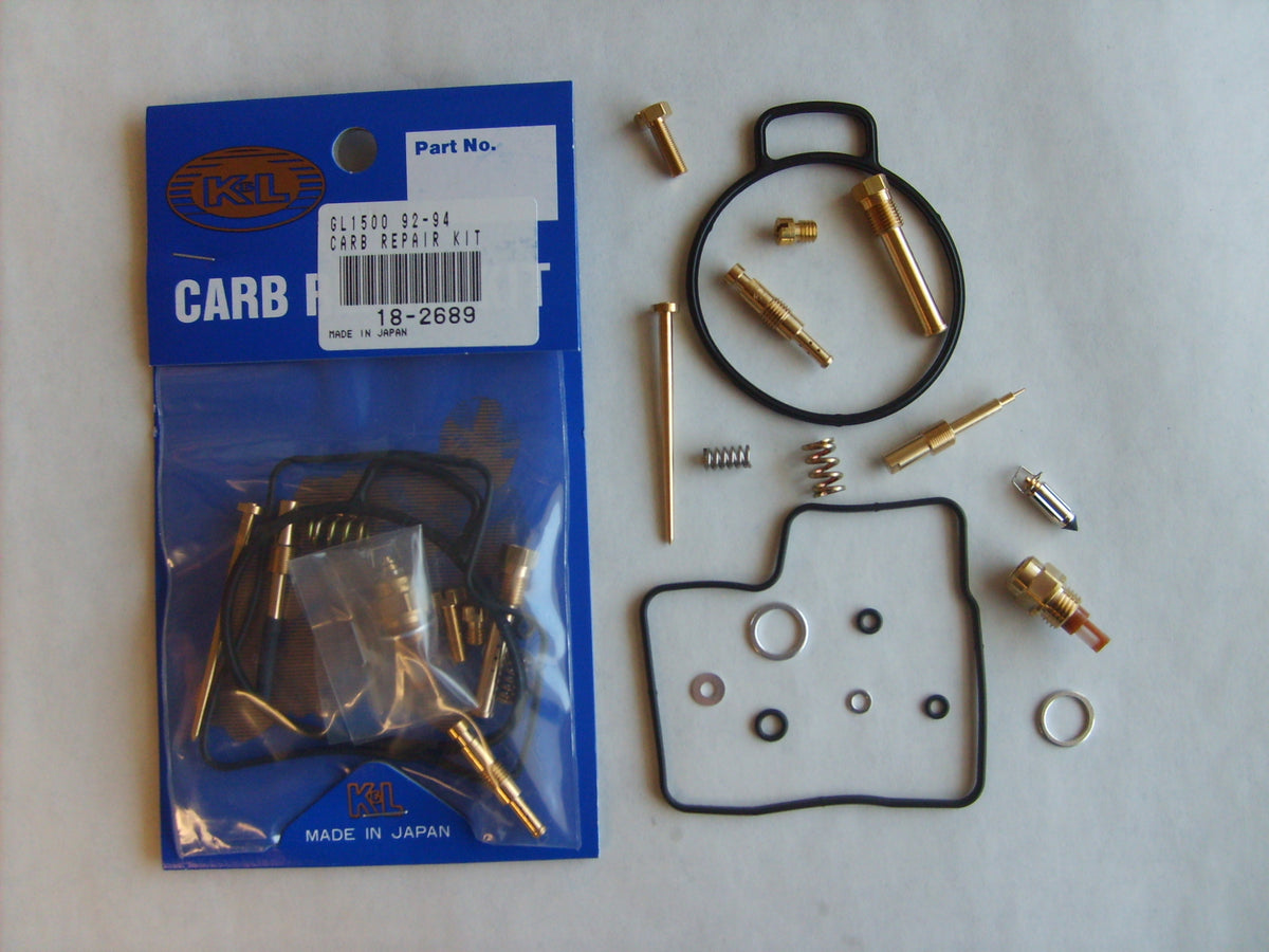 K&L Carburetor Repair Kit for Honda GL1500 Gold Wing (1992-1994) - OEM Rebuild Components