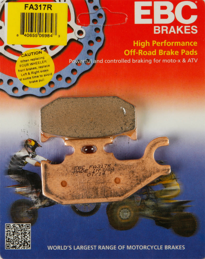 EBC FA317R Brake Pads for Can-Am Maverick and Outlander Models