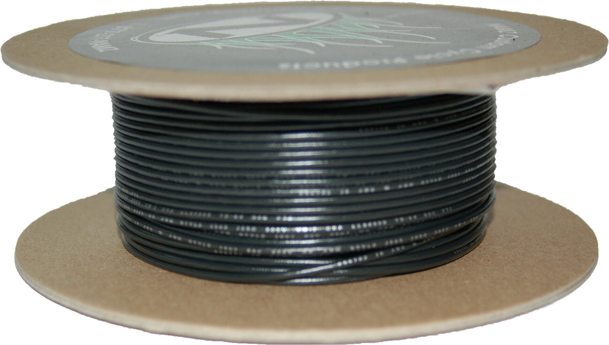 NAMZ Custom Cycle 100' Spool 20 Gauge Black OEM Harley Davidson Colored Wire