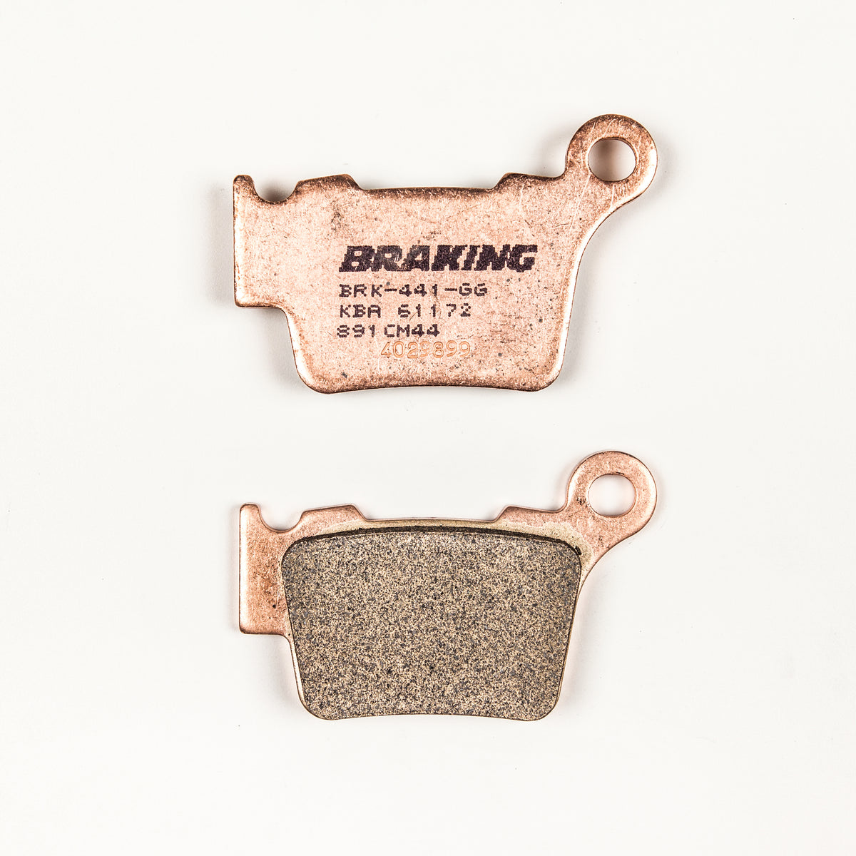 BRAKING 891CM44 Front Sintered Metal Brake Pad Set for KTM 350 SX-F & Husqvarna TC 250R
