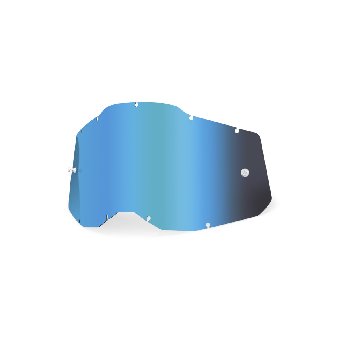 100-Percent RC2/AC2/ST2 Sheet Mirror Blue Lens for Offroad Eyewear