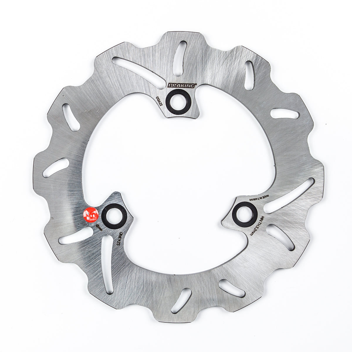 BRAKING Rear Wave/Contour Brake Rotor for Suzuki LT-R450 Quadracer (Part Number SZ43RID)