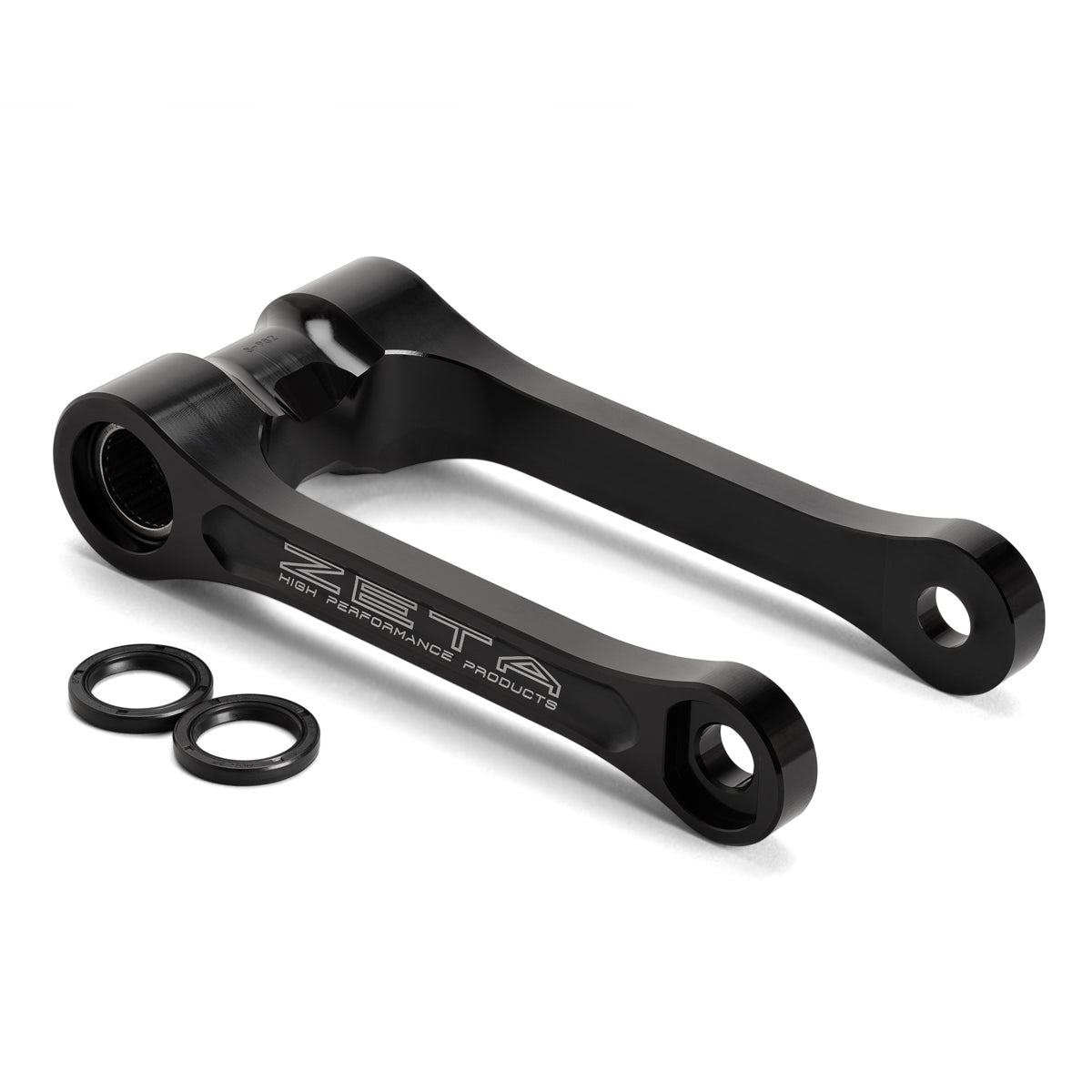 ZETA Lowering Link for Kawasaki KLX230 - Black, Part Number ZE56-05350