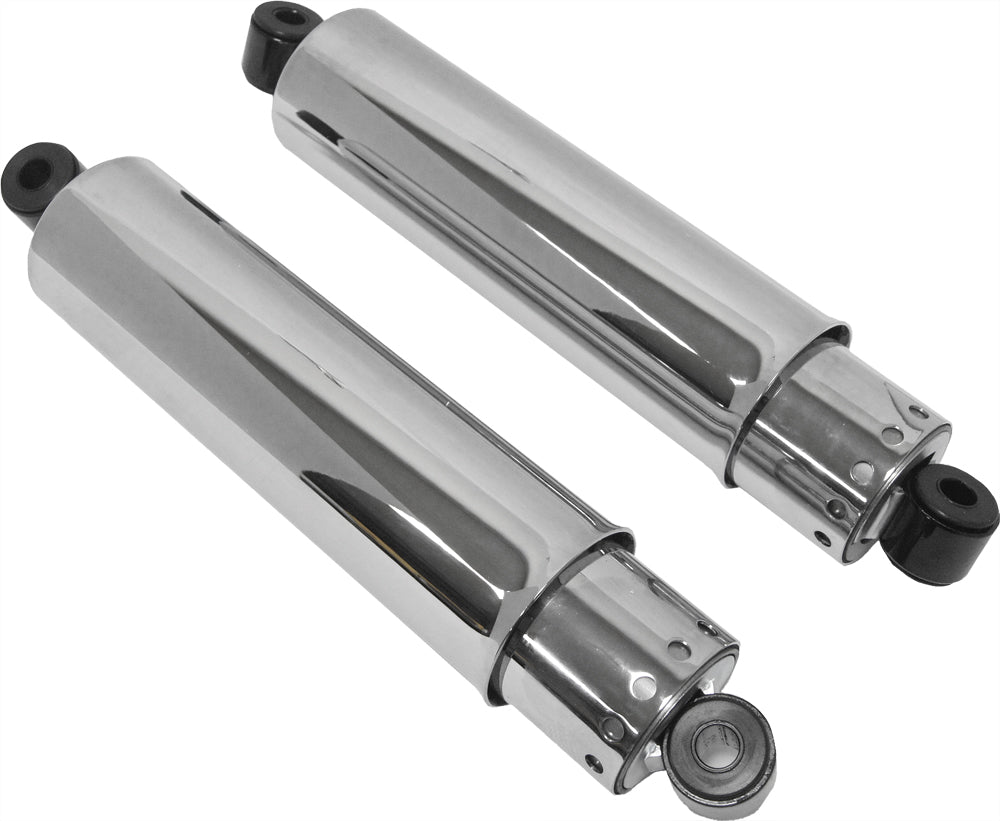 HardDrive 13.5-inch Chrome Replacement Shock with Full Cover for Harley V-Twin Models Part 30-485