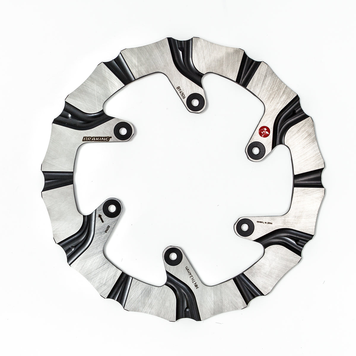 BRAKING Batfly Rear Brake Rotor for Yamaha YZ125 Offroad Motorcycles