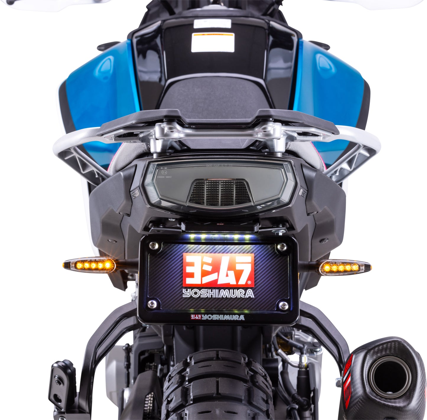 Yoshimura Fender Eliminator Kit for CF Moto - Sleek Race Look with LED Lights