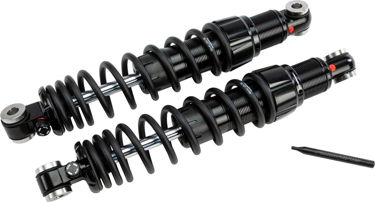HardDrive R0800162-1 Dyna Monotube Rear Shock with Speed Adaptive Valving for Harley Davidson Dyna Models
