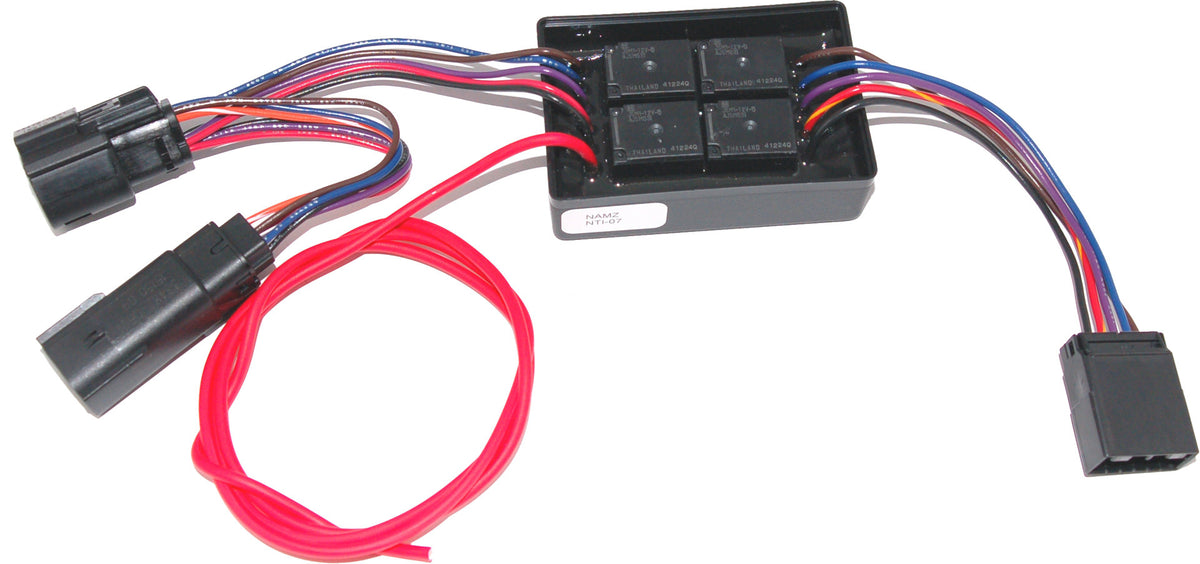 NAMZ Custom Cycle NTI-07 Trailer Isolator 6 Pin Molex for Harley Davidson FLHR Road King 2014-2019
