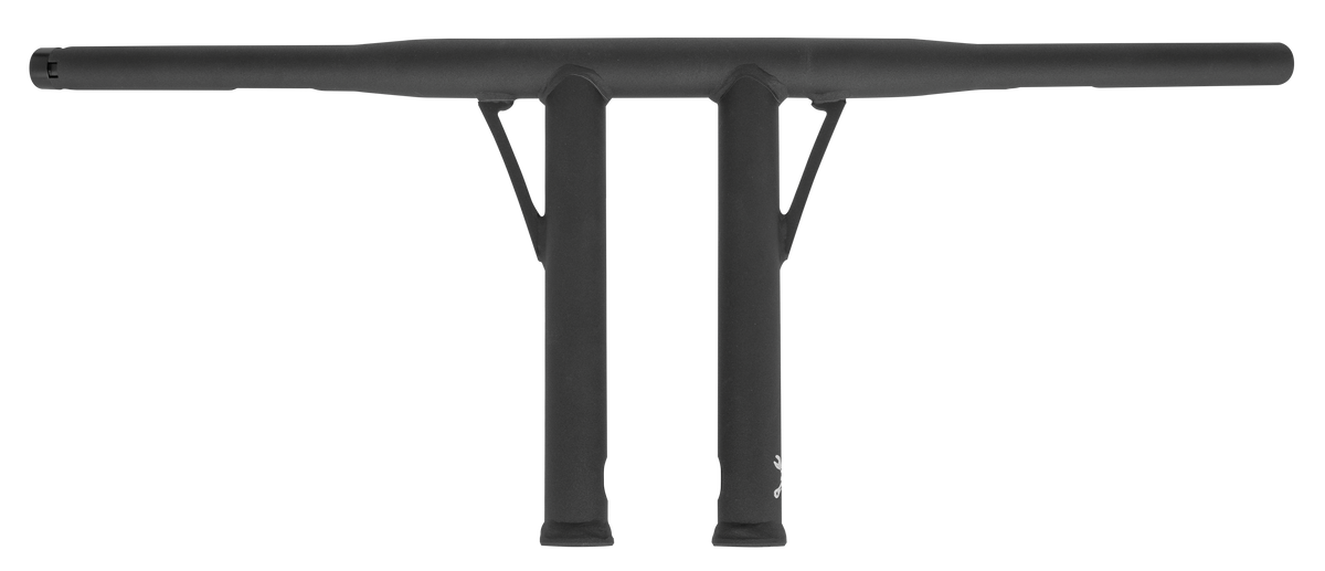 BURLY BRAND Folsom 10-Inch Matte Black Handlebar for Harley Davidson V-Twin Models